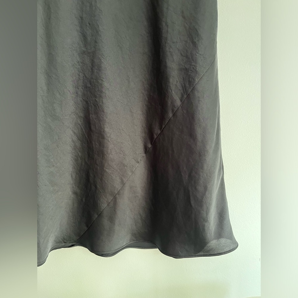 Aritzia Wilfred Only Slip Satin Midi Dress - Picture 8 of 9